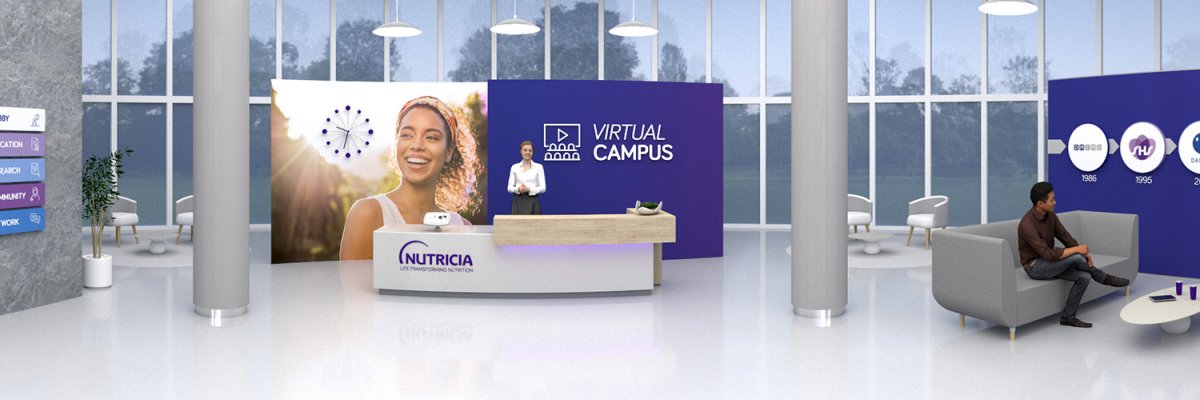 Nutricia Metabolics Virtual Campus Lobby